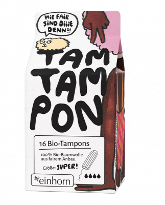 Tampons super Einhorn (16Stück)